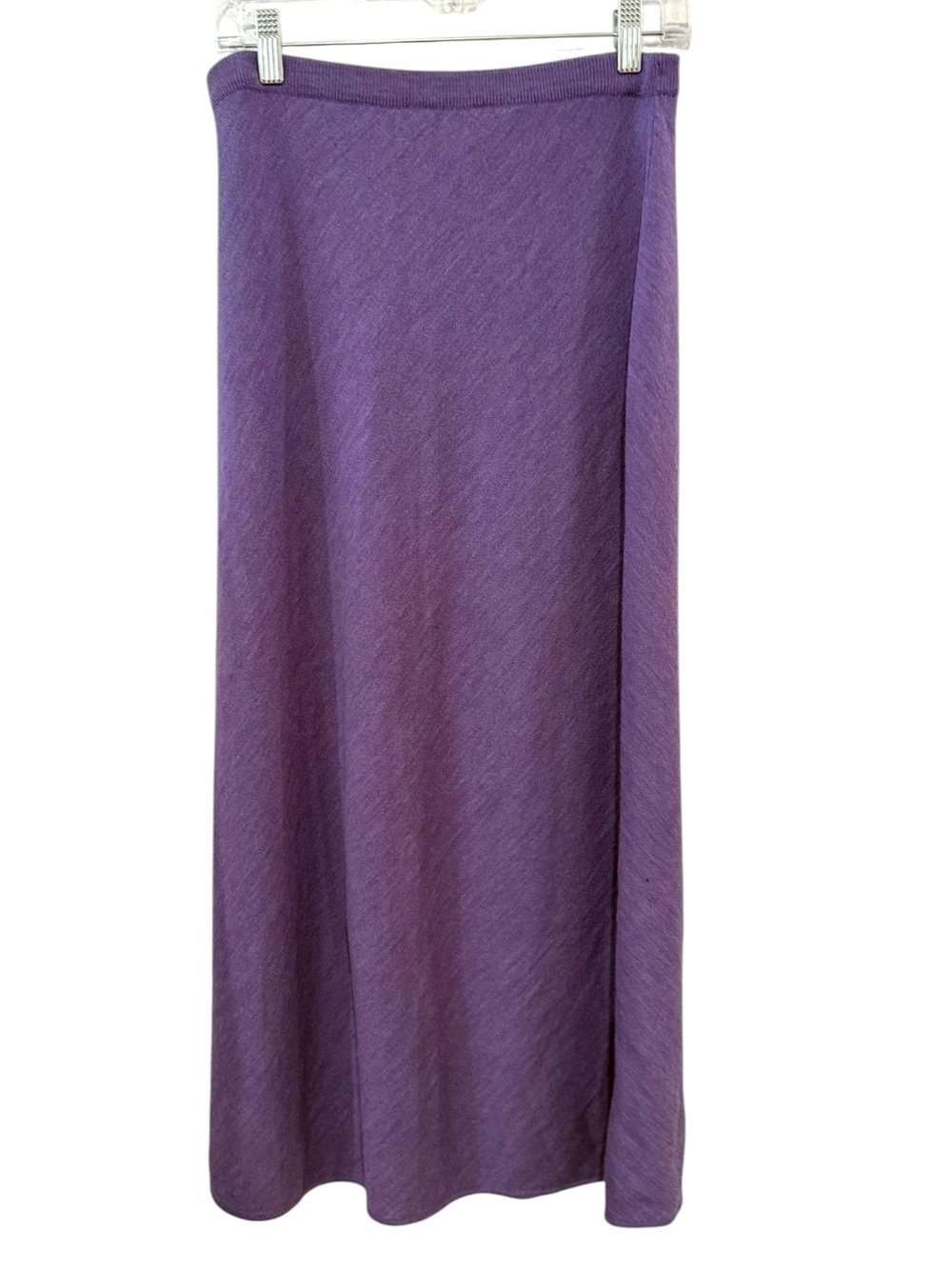 Eileen Fisher Purple 100% Wool Maxi Skirt – Women’s Medium